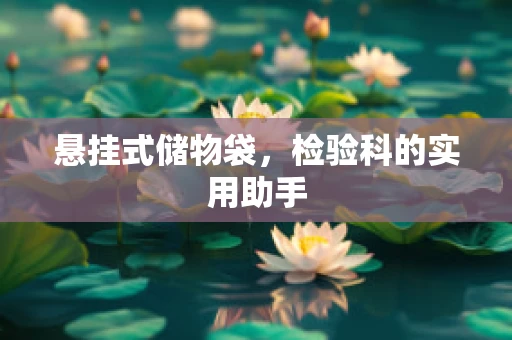 悬挂式储物袋，检验科的实用助手