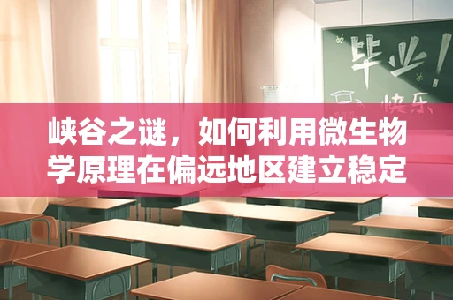 峡谷之谜，如何利用微生物学原理在偏远地区建立稳定检测系统？