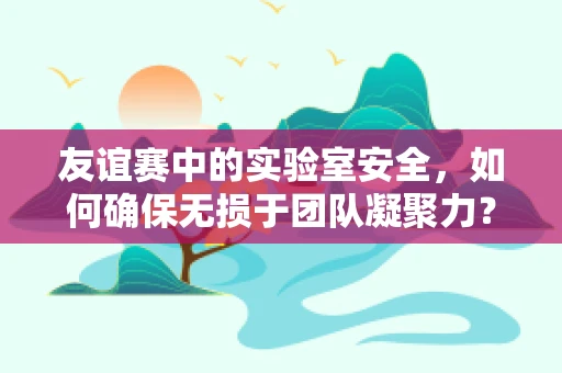 友谊赛中的实验室安全，如何确保无损于团队凝聚力？