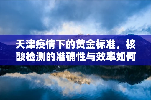 天津疫情下的黄金标准，核酸检测的准确性与效率如何平衡？