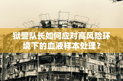 狱警队长如何应对高风险环境下的血液样本处理？