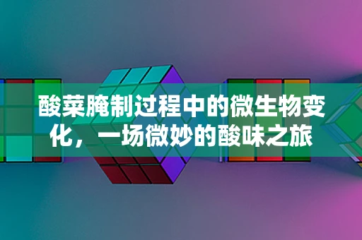 酸菜腌制过程中的微生物变化，一场微妙的酸味之旅