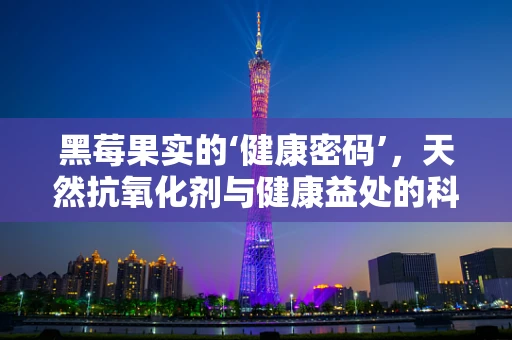 黑莓果实的‘健康密码’，天然抗氧化剂与健康益处的科学探索