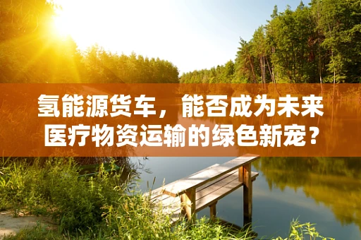 氢能源货车，能否成为未来医疗物资运输的绿色新宠？