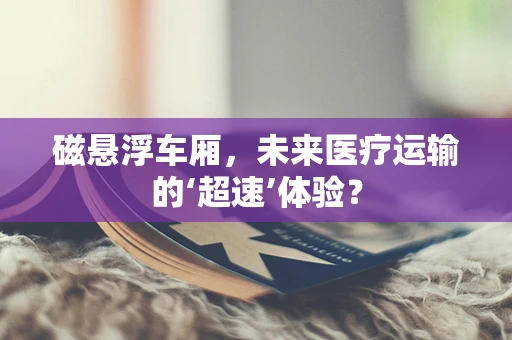 磁悬浮车厢，未来医疗运输的‘超速’体验？
