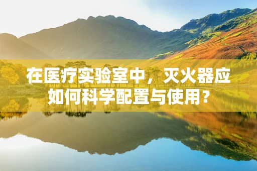 在医疗实验室中，灭火器应如何科学配置与使用？