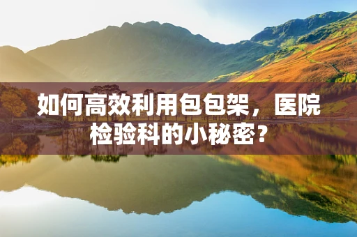 如何高效利用包包架，医院检验科的小秘密？