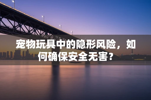 宠物玩具中的隐形风险，如何确保安全无害？