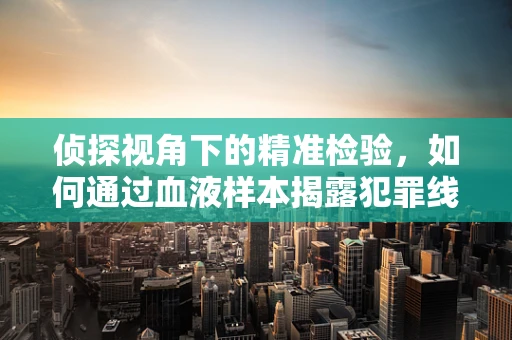 侦探视角下的精准检验，如何通过血液样本揭露犯罪线索？
