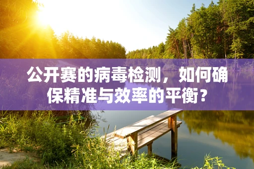 公开赛的病毒检测，如何确保精准与效率的平衡？
