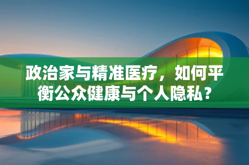 政治家与精准医疗，如何平衡公众健康与个人隐私？