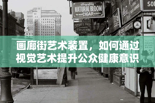 画廊街艺术装置，如何通过视觉艺术提升公众健康意识？