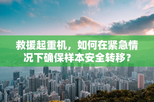 救援起重机，如何在紧急情况下确保样本安全转移？