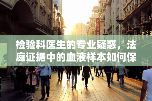 检验科医生的专业疑惑，法庭证据中的血液样本如何保持其科学性和公正性？
