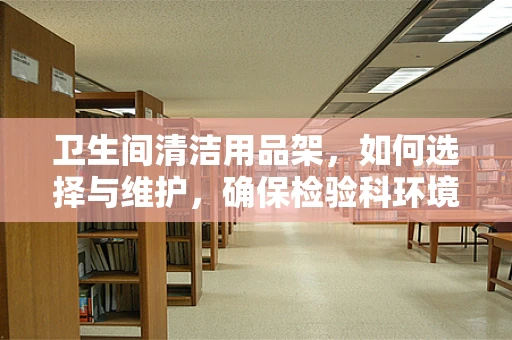 卫生间清洁用品架，如何选择与维护，确保检验科环境安全？