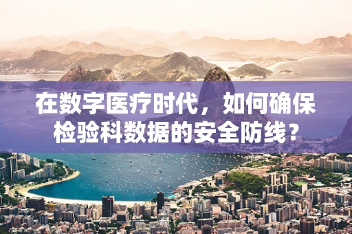 在数字医疗时代，如何确保检验科数据的安全防线？