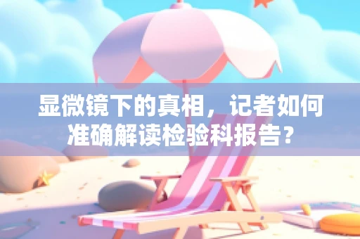 显微镜下的真相，记者如何准确解读检验科报告？