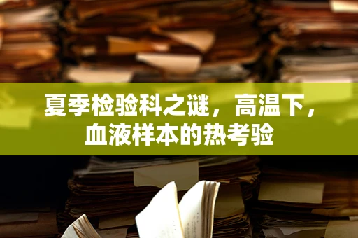 夏季检验科之谜，高温下，血液样本的热考验