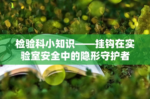 检验科小知识——挂钩在实验室安全中的隐形守护者
