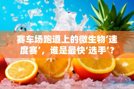 赛车场跑道上的微生物‘速度赛’，谁是最快‘选手’？