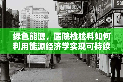 绿色能源，医院检验科如何利用能源经济学实现可持续发展？