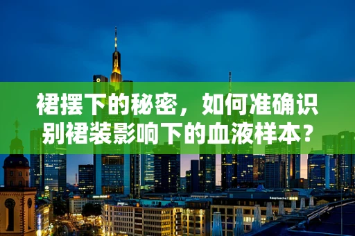 裙摆下的秘密，如何准确识别裙装影响下的血液样本？