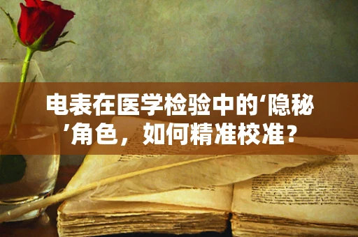 电表在医学检验中的‘隐秘’角色，如何精准校准？