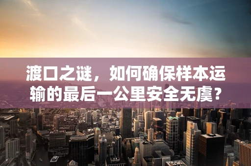 渡口之谜，如何确保样本运输的最后一公里安全无虞？