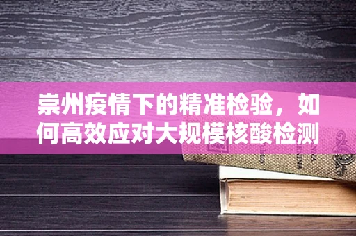 崇州疫情下的精准检验，如何高效应对大规模核酸检测挑战？