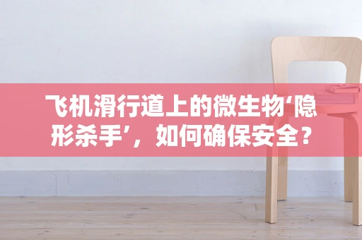 飞机滑行道上的微生物‘隐形杀手’，如何确保安全？