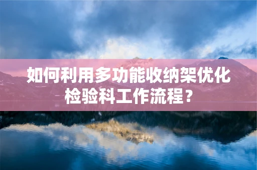 如何利用多功能收纳架优化检验科工作流程？