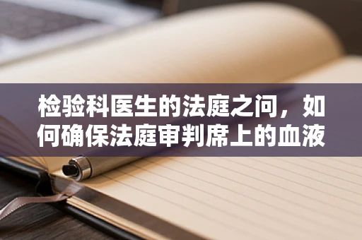 检验科医生的法庭之问，如何确保法庭审判席上的血液样本真实无误？