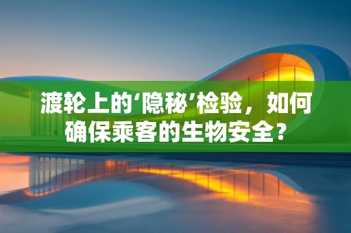 渡轮上的‘隐秘’检验，如何确保乘客的生物安全？