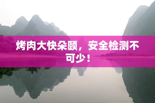 烤肉大快朵颐，安全检测不可少！