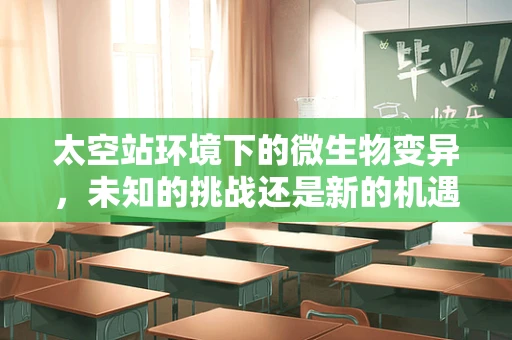 太空站环境下的微生物变异，未知的挑战还是新的机遇？
