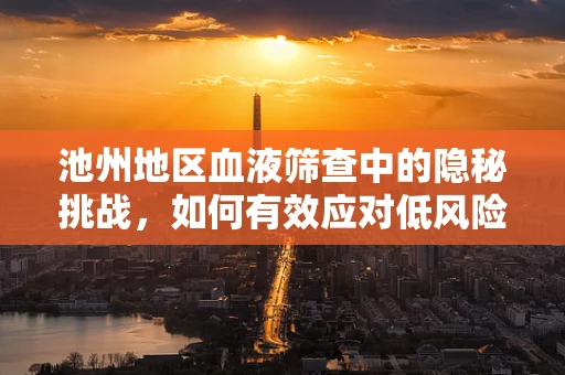 池州地区血液筛查中的隐秘挑战，如何有效应对低风险偏远地区的假阴性问题？