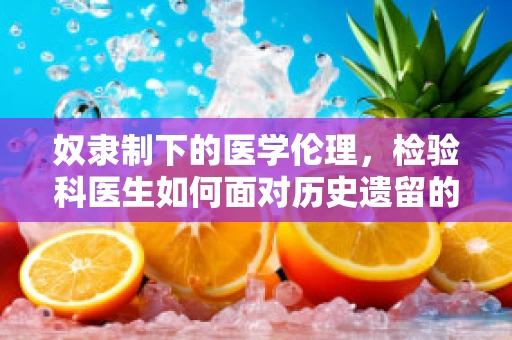 奴隶制下的医学伦理，检验科医生如何面对历史遗留的检验问题？