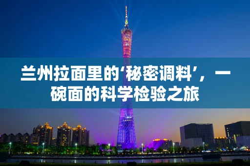 兰州拉面里的‘秘密调料’，一碗面的科学检验之旅