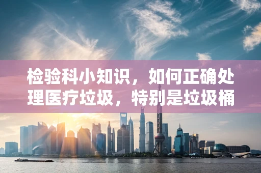 检验科小知识，如何正确处理医疗垃圾，特别是垃圾桶的满与空？