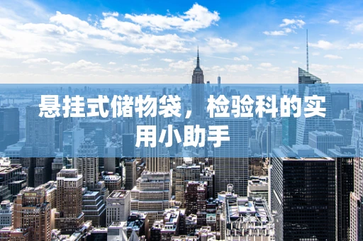 悬挂式储物袋，检验科的实用小助手