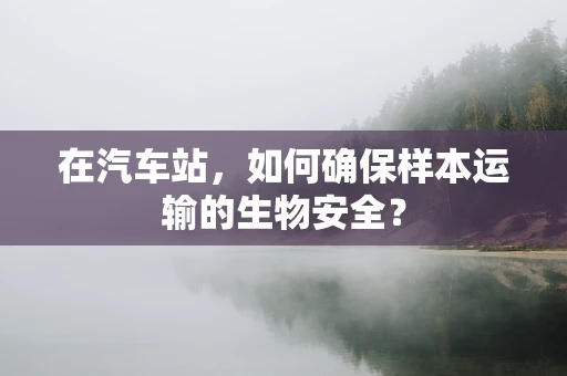 在汽车站，如何确保样本运输的生物安全？
