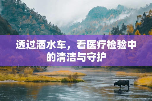 透过洒水车，看医疗检验中的清洁与守护