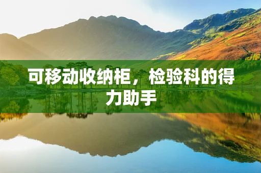 可移动收纳柜，检验科的得力助手