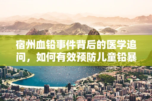 宿州血铅事件背后的医学追问，如何有效预防儿童铅暴露？