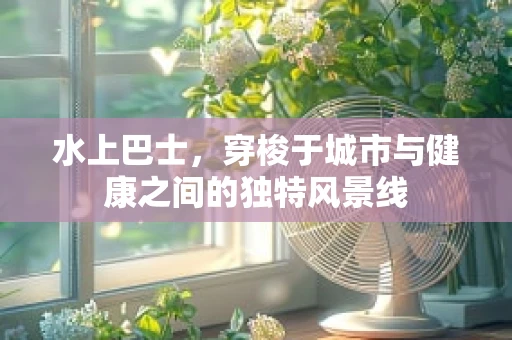 水上巴士，穿梭于城市与健康之间的独特风景线