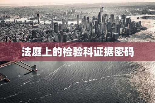 法庭上的检验科证据密码