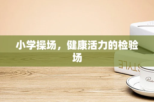 小学操场，健康活力的检验场