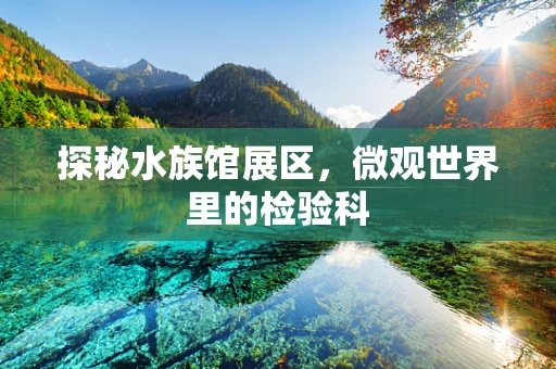 探秘水族馆展区，微观世界里的检验科