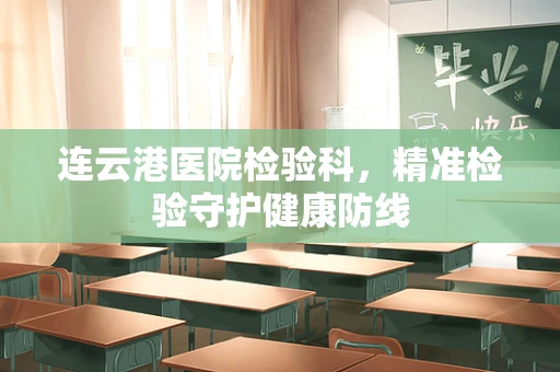 连云港医院检验科，精准检验守护健康防线
