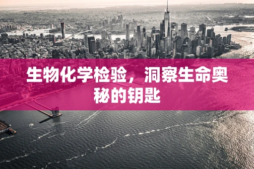 生物化学检验，洞察生命奥秘的钥匙